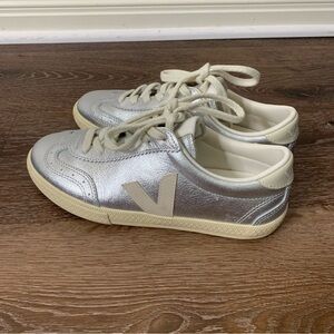 Veja Volley Leather Silver Pierre sneakers 6